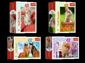 Puzzel 54 mini Schattige dieren Trefl 54195