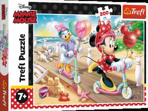200 Minnie am Strand Puzzle Disney Minnie Trefl 13262