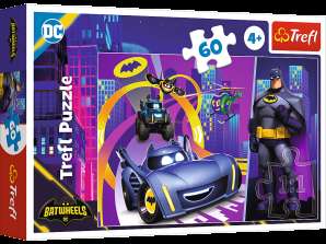 Puzzle 60 Batman und seine Fahrzeuge Trefl 17400