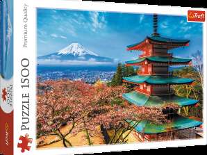 Puzzle 1500 Mount Fuji / HUBER Trefl 26132