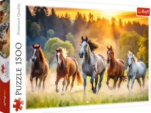 Puzzle 1500 Wildpferde von Keulen 26215