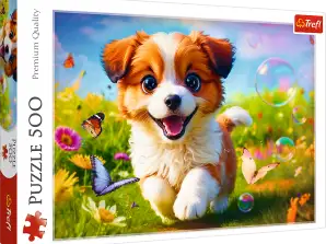 Puslespil 500 Glad Hund Trefl 37524