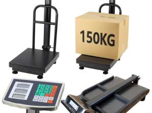 Precisione della bilancia da magazzino con piattaforma elettronica LCD fino a 20 g 150 kg