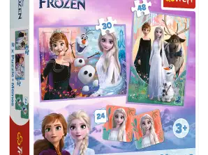 puzzle 2in1 memo principesse nella loro terra disney frozen 2 club 93335