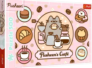 Legpuzzel 500 Pusheen in Trefl Café 37528