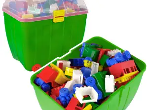 Großer Koffer mit bunten Steinen K2 280 Stück grün