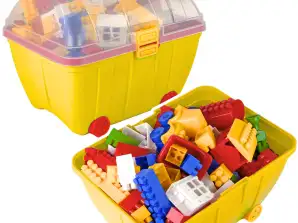 Kleine Box mit farbigen Blöcken K2 180 Stück Gelb