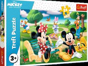 Puzzle 24Maxi Topolino con gli Amici Disney Standard Characters Trefl 14344