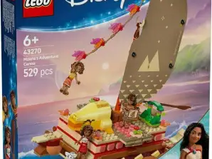 LEGO 43270 DISNEY PRINSESSA Moanan melontaseikkailu