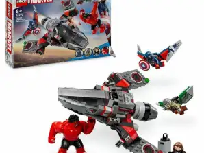 LEGO 76292 SUPER HEROES Битва Капітана Америка проти Червоного Халка