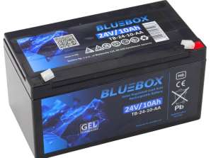 Акумулятор BLUEBOX Gel VRLA AGM 24V10Ah для акумуляторного автомобіля