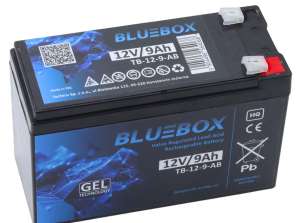 Акумулятор гелевий BLUEBOX VRLA AGM 12V9Ah для акумулятора автомобільного