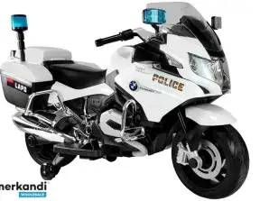 Moto a batteria BMW R1200 Police bianco