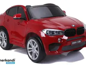 Auto a batteria Nuova BMW X6M verniciata di rosso