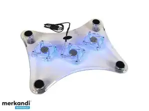 USB Notebook Kühler Cool Pad Crystal