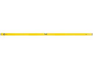 Aluminium-Wasserwaage Typ 500. 200 cm. 2 Libellen