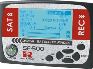 Red Eagle TV SAT DVB S DVB S2 Digitaler Satelliten Finder SF 500