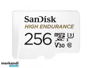 SANDISK MicroSDXC High Endurance 256GB Class 10 R100/W40 SDSQQNR-256G-GN6IA