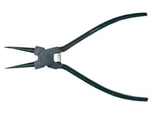 Tangen voor interne borgringen 150 mm, gebogen