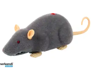 Mouse de controle remoto R / C sobre rodas Big Grey