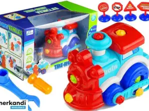 Figurines d’outils de train d’équitation démontés