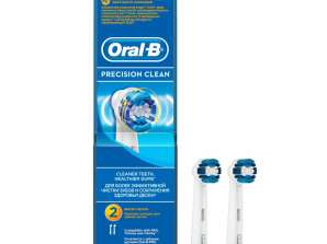 Brosses de rechange Oral-B Precision Clean EB20-2 (paquet de 2)