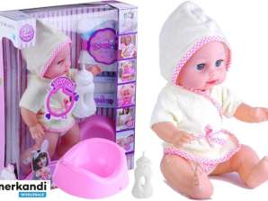 Baby Doll In Accappatoio Bottiglia Vasino Pampers Gioco