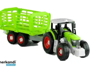 Trattore Smontabile con Rimorchio Apribile 43 cm