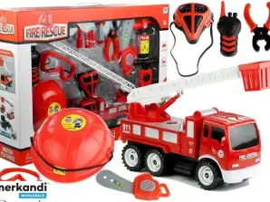 Brandmansset Truck Hjälm Brandsläckare såg 14 stycken