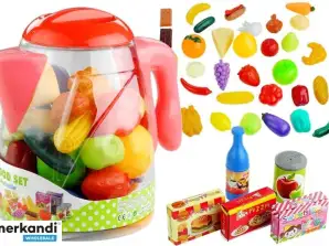 Groceries in a jug Vegetables Fruit 50 pcs
