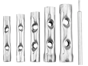 Buis sleutels 8 17 mm. set van 6 stuks.