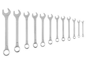 Flat- og ringnøkler 6 22 mm. sett med 12 stk.