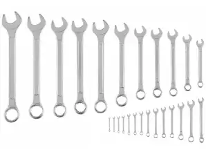 Clés mixtes 6 32 mm. jeu de 25 pièces