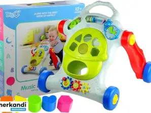 Kleurrijke educatieve pushertas voor kinderen Game licht op