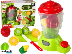 Set aus Bechermixern Velcro Früchte leuchtet Spiel