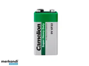 Batterie Camelion Super Heavy Duty Grün 9V Block 6F22 1 St.