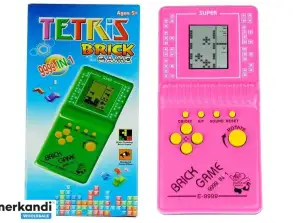 Elektronisches Tetris Taschenspiel Pink