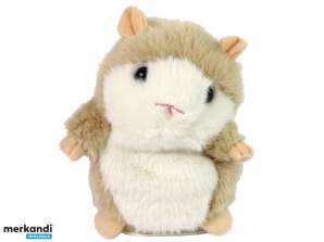 Interactieve Praat Hamster Bruin Pluchen Woorden Herhalend