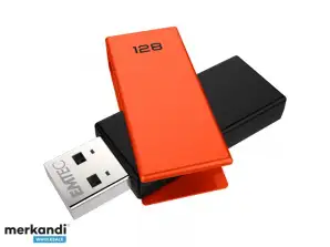 Emtec USB Flash Drive C350 Brick 2.0 128GB Orange