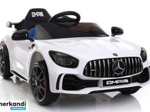 Mercedes GTR Batteri Bil Hvit