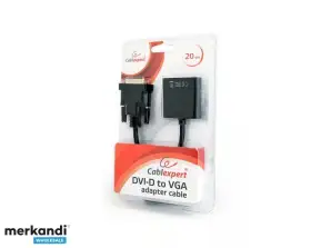 CableXpert DVI D 24 Pin männlich auf VGA Adapterkabel Black AB DVID VGAF 01