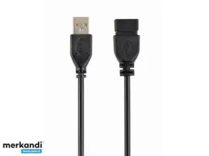 КабельЭксперт USB 2.0 удлинительный кабель 4,5 м CCP-USB2-AMAF-10