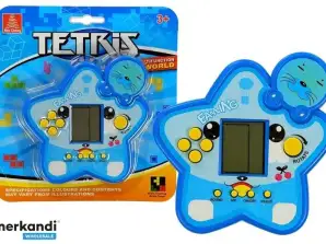 Elektronik Oyun Tetris Mavi Yıldız