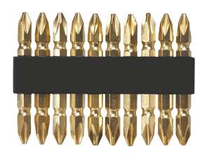Schraubendreher-Bits PH2 x 60 mm. 10 Stück