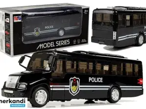 Polis Otobüsü Modeli Işıklar Siyah