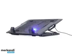 Gembird Кулер для ноутбуков до 17 NBS-1F17T-01