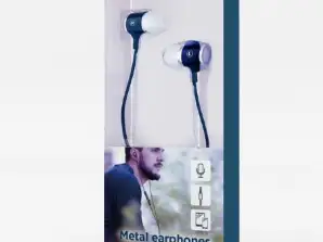 Gembird in-ear hodetelefoner med mikrofon BlackMHS-EP-001
