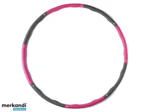 Skum Hula Hoop 95cm (rosa-grå) 8-delad
