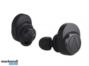 Audio-Technica Hoofdtelefoon - In-Ear - Zwart - Binauraal - Draadloos - Micro USB ATH-CKR7T