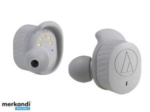 Audio-technica True Wireless IE Hoofdtelefoon grijs - ATH-SPORT7TWGY